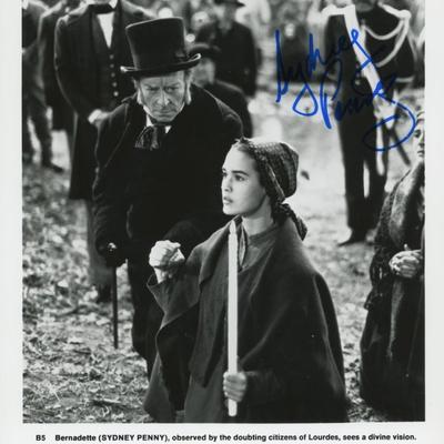 Bernadette signed movie photo 