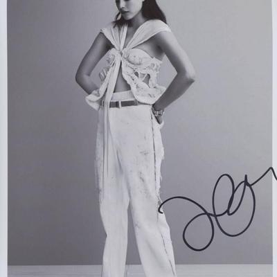Margaret Qualley signed photo