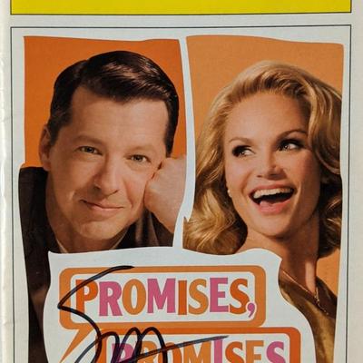 Will and Grace Sean Hayes Signed Promises, Promises Playbill