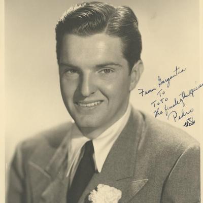 Peter Lind Hayes signed photo