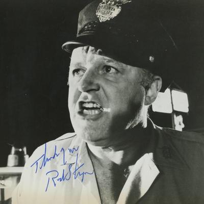 Rod Steiger signed movie photo