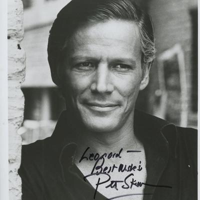 Peter Strauss signed photo