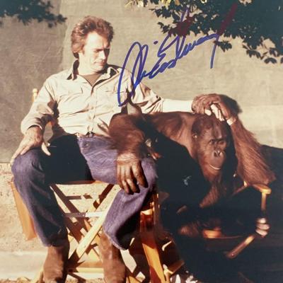Clint Eastwood signed photo