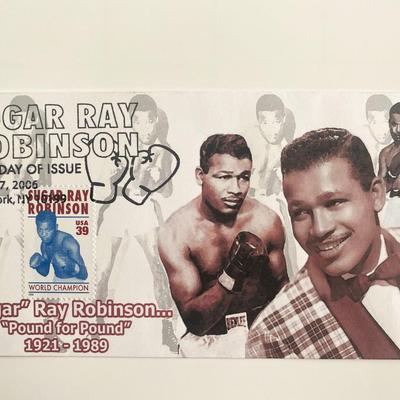Sugar Ray Robinson first day of issue
