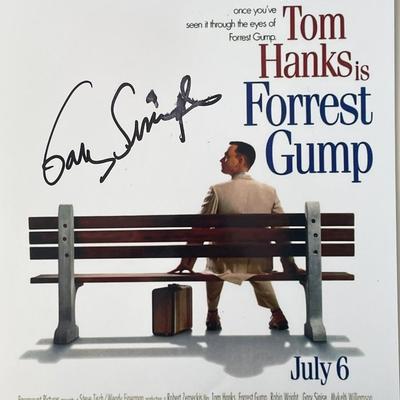 Forrest Gump actor Gary Sinise signed photo