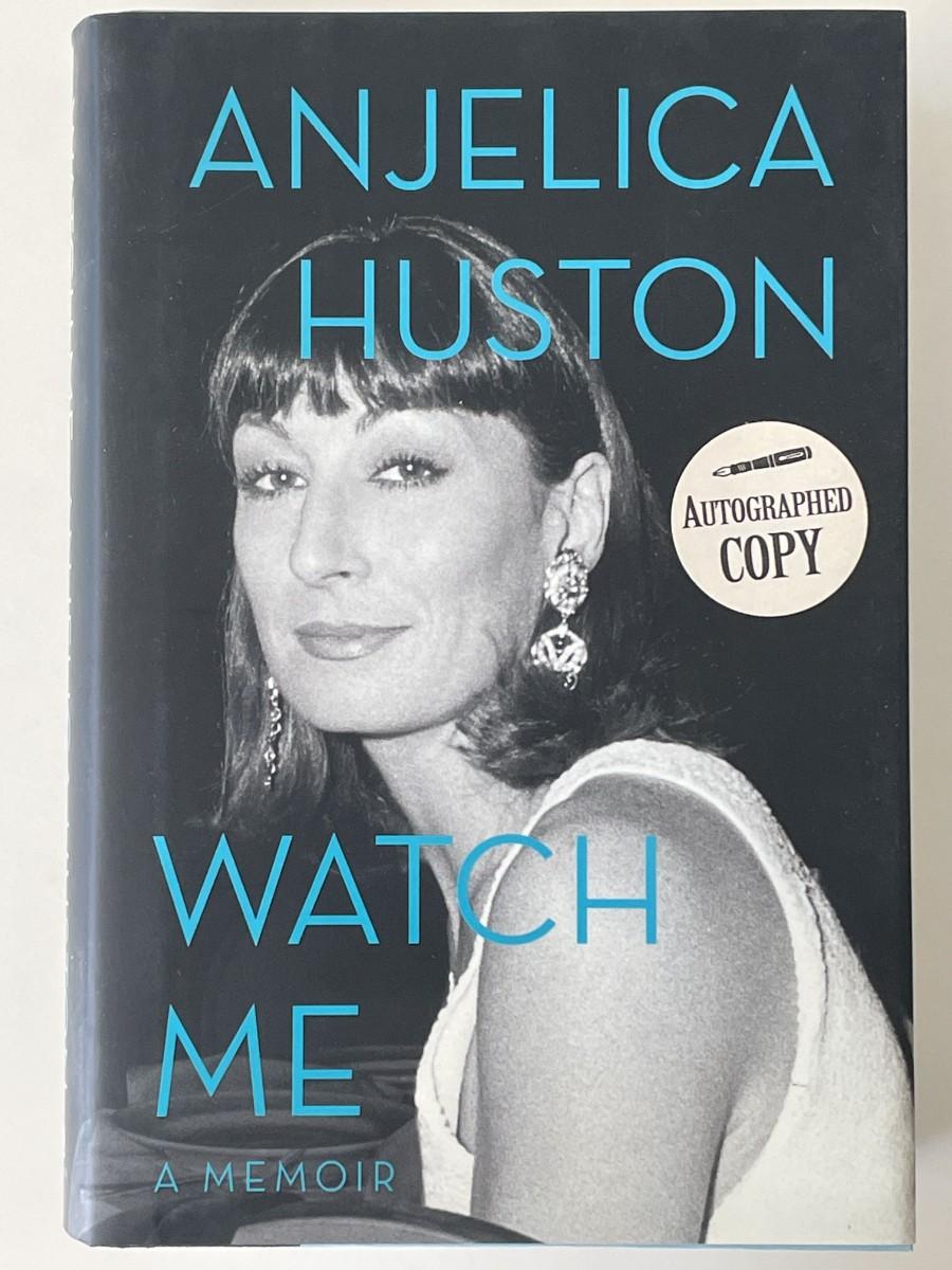 Watch Me Anjelica Huston signed book | EstateSales.org