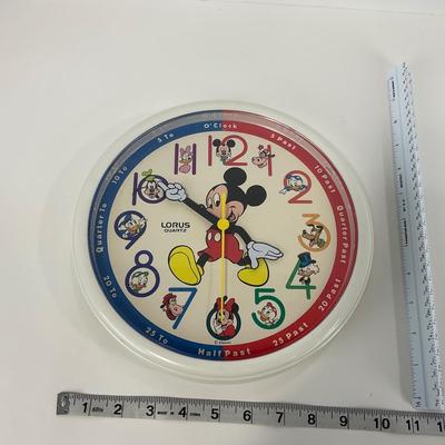 -93- WALL CLOCK | Lorus Disney Mickey Mouse Quartz | Wall Clock