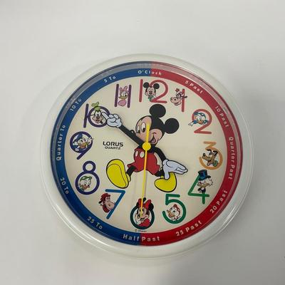 -93- WALL CLOCK | Lorus Disney Mickey Mouse Quartz | Wall Clock