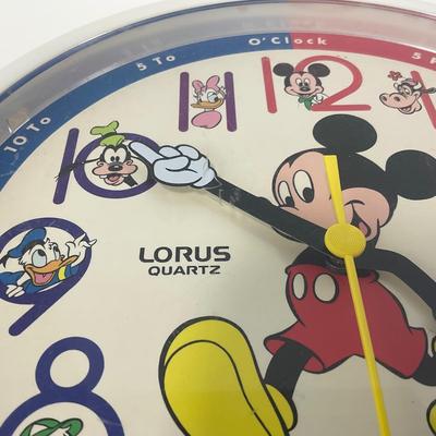 -93- WALL CLOCK | Lorus Disney Mickey Mouse Quartz | Wall Clock