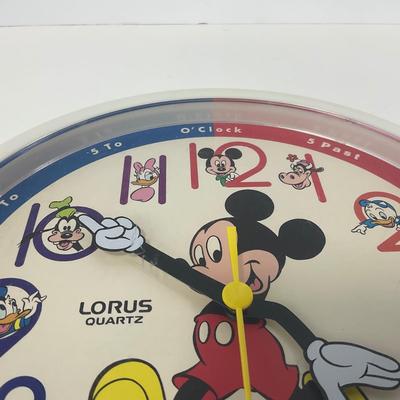 -93- WALL CLOCK | Lorus Disney Mickey Mouse Quartz | Wall Clock