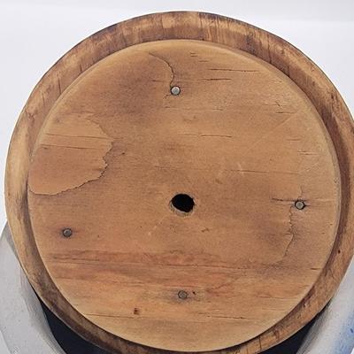 Antique German Salt Glazed covered crock