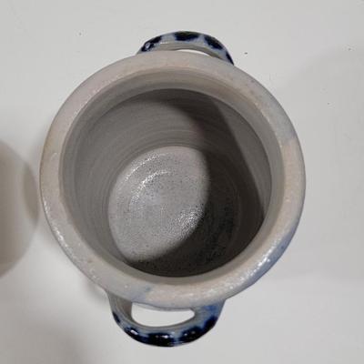 Antique German Salt Glazed covered crock