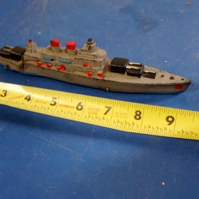 LOT 79 OLD HARD RUBBER TOY SHIP