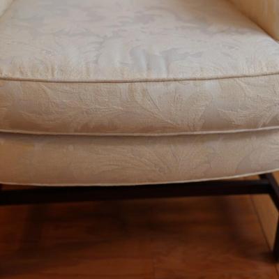 American Masterpiece Wing Back Chair w/ Ottoman (See Description)