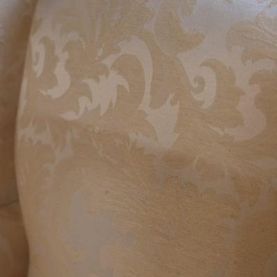 American Masterpiece Wing Back Chair w/ Ottoman (See Description)