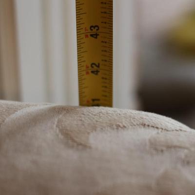 American Masterpiece Wing Back Chair w/ Ottoman (See Description)