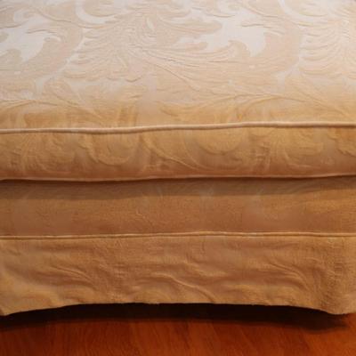 American Masterpiece Wing Back Chair w/ Ottoman (See Description)