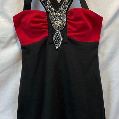 NEW and used once red/black dresses Sm
