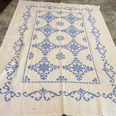 Handmade Quilted Table Clothe or Quilt