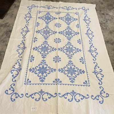 Handmade Quilted Table Clothe or Quilt