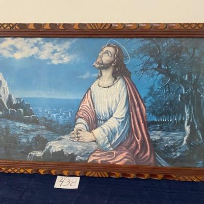 Vintage Jesus on Mount Olive Prayer