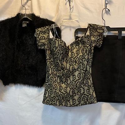NEW with tags, tops and skirt Sm