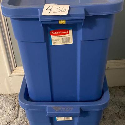 Rubbermaid Totes