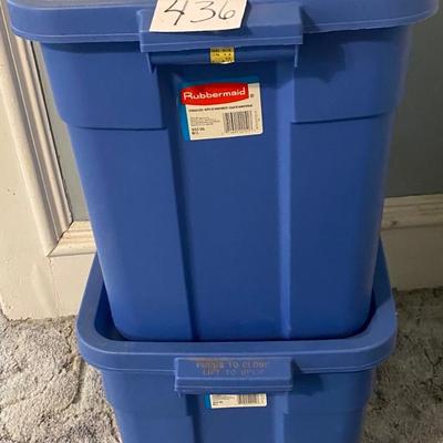 Rubbermaid Totes