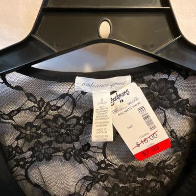 NEW Forever21 brown jacket, NEW black top, SM