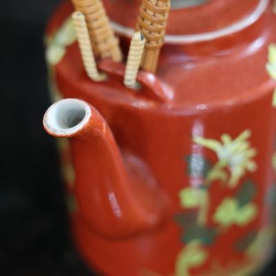 ACF Hong Kong Porcelain Floral Teapot