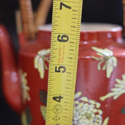 ACF Hong Kong Porcelain Floral Teapot