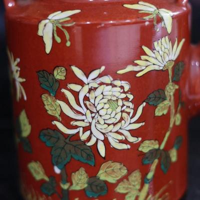 ACF Hong Kong Porcelain Floral Teapot