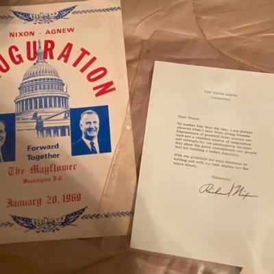 Presidential Memorabilia Lot