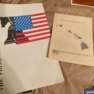 Presidential Memorabilia Lot