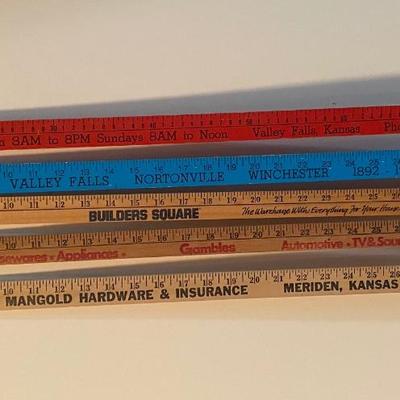 Vintage Yard Sticks