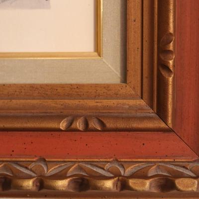 Signed Framed Print of Moulin Rouge in Paris