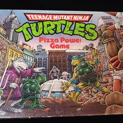 TEENAGE MUTANT NINJA TURTLES PIZZA POWER GAME