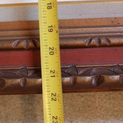 Framed Scene of Paris Notre Dame