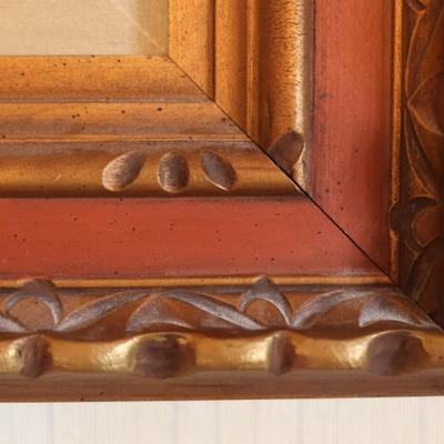 Framed Scene of Paris Notre Dame