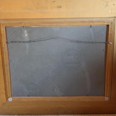 Framed Scene of Paris Notre Dame