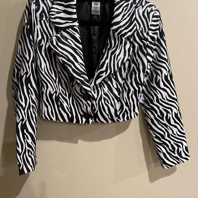 Sans Souci zebra jacket - size Small