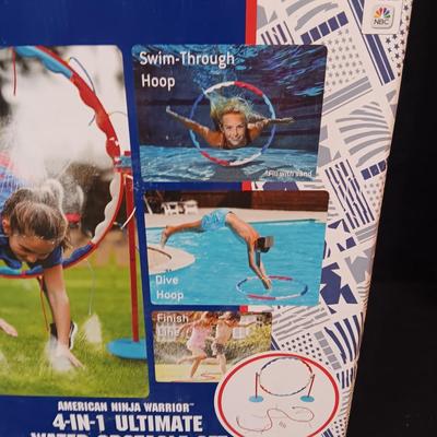 AMERICAN NINJA WARRIOR 4-IN-1 ULTIMATE WATER OBSTACLE SET