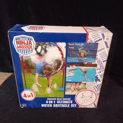 AMERICAN NINJA WARRIOR 4-IN-1 ULTIMATE WATER OBSTACLE SET