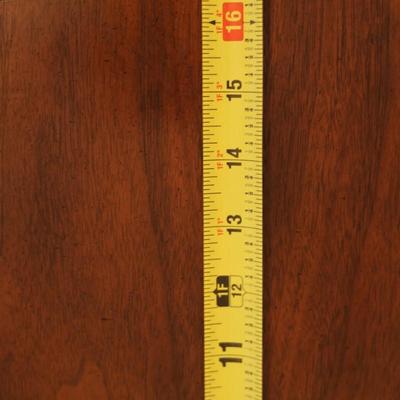 Baker Furniture Queen Anne Solid Walnut Petite Drop Leaf Tea Table