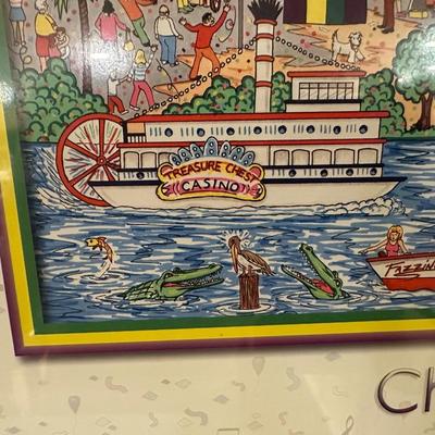 Jefferson Parish Mardi Gras Framed Print