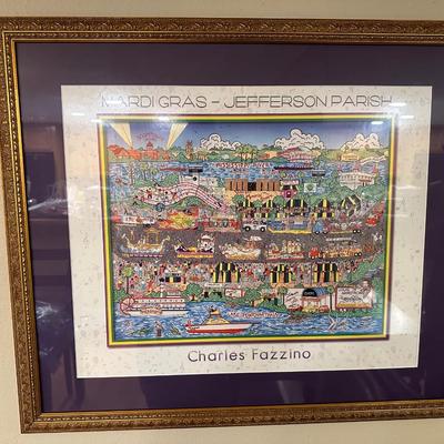 Jefferson Parish Mardi Gras Framed Print