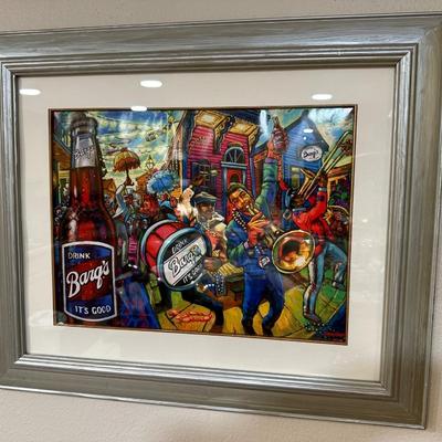 Osborne Barq's Root Beer Framed Print