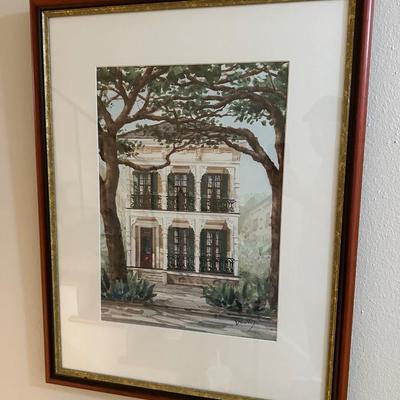 Framed New Orleans Print by Briant