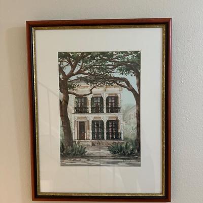 Framed New Orleans Print by Briant
