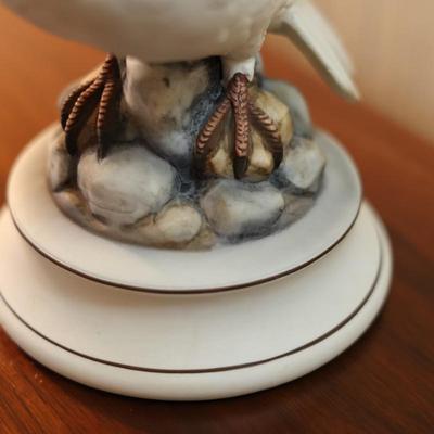 Andrea by Sadek "White Dove" Porcelain Bird Figurine